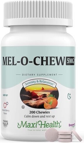 Maxi Health® Chewable Melatonin 5mg Tablets (100 Count) in Saudi Arabia