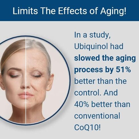 المكملات الغذائية الحيوية المتقدمة Ubiquinol CoQ10، زيادة إنتاج الطاقة، مكمل طبيعي مضاد للأكسدة، تم تصنيعه في الولايات المتحدة الأمريكية، 30 كبسولة هلامية in Kuwait