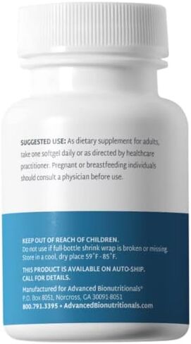 المكملات الغذائية الحيوية المتقدمة Ubiquinol CoQ10، زيادة إنتاج الطاقة، مكمل طبيعي مضاد للأكسدة، تم تصنيعه في الولايات المتحدة الأمريكية، 30 كبسولة هلامية in Kuwait