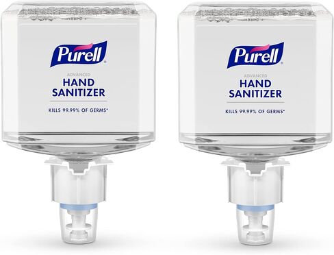PURELL Advanced Hand Sanitizer Foam, 1200 mL Sanitizer Refill for PURELL LTX-12 Touch-Free Dispenser (Pack of 2) - 1905-02 in Kuwait