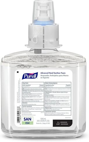 PURELL Advanced Hand Sanitizer Foam, 1200 mL Sanitizer Refill for PURELL LTX-12 Touch-Free Dispenser (Pack of 2) - 1905-02 in Kuwait