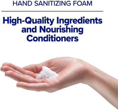 PURELL Advanced Hand Sanitizer Foam, 1200 mL Sanitizer Refill for PURELL LTX-12 Touch-Free Dispenser (Pack of 2) - 1905-02 in Kuwait