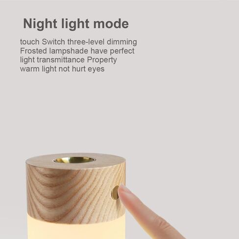 Portable Diffuser Essential Oil Diffusers,Wood Aromatherapy Diffuser with Warm Light,Battery Operated Diffuser for Essential Oils for Home(Black Walnut) in Saudi Arabia