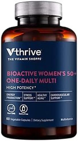 Once-Daily Bioactive Multivitamin for Women 50+ - Supports Stress & Healthy Aging (60 Vegetarian Capsules) in Saudi Arabia