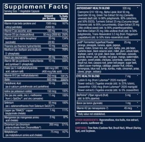 Once-Daily Bioactive Multivitamin for Women 50+ - Supports Stress & Healthy Aging (60 Vegetarian Capsules) in Saudi Arabia