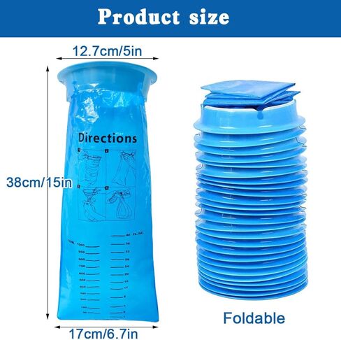 25 عبوة من VOPHIA أكياس قيء طبية للاستعمال مرة واحدة سعة 1000 مل، حقيبة قيء للسيارة، مقاومة للتسرب، حقائب محمولة لتقيؤ السفر ودوار الحركة وحمل سيارات الأجرة in Kuwait