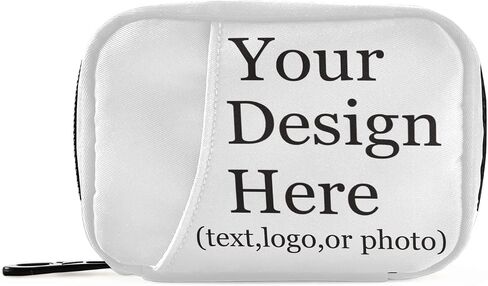 Personalized Custom Pill Case 7 Day Pill Organizer Travel Pill Case Portable Weekly Pill Box Bag Container Vitamin Supplement Holder with Zipper for Family Business in Kuwait
