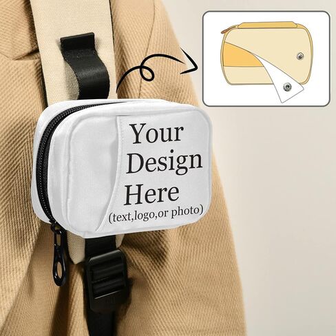 Personalized Custom Pill Case 7 Day Pill Organizer Travel Pill Case Portable Weekly Pill Box Bag Container Vitamin Supplement Holder with Zipper for Family Business in Kuwait