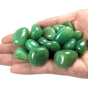 10 قطع من بلورات افينتورين الخضراء بلورات الشفاء الطبيعية والأحجار الطبيعية المصقولة والشفاء بلورات الكوارتز من أجل الويكا والريكي وشفاء كريستال الطاقة in Kuwait