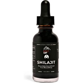 سائل شيلاجيت العضوي - حمض الفولفيك الطبيعي، 85 معدن للآثر، مغنسيوم، زنك، وأكثر من ذلك in Kuwait