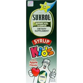 SUKROL, B-Complex, Help Children Improve Cognitive Focus, Apple Flavor Syrup, 240 ml, Bottle in Saudi Arabia