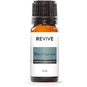 Black Spruce Essential Oil by Revive Essential Oils - 100% Pure Therapeutic Grade, for Diffuser, Humidifier, Massage, Aromatherapy, Skin & Hair Care in Saudi Arabia
