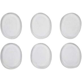 6Sets Including 36PCS Silicone Transparent Circle Shoe Heel Inserts Insoles Gel Pads Grips Heel Protector Mini Back Heels Foot Tool in Saudi Arabia