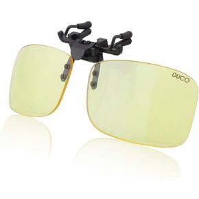 DUCO Clip-on Blue Light Blocking Computer Glasses Unisex Anti Blue Ray UV Blocking Glasses 8012 in Kuwait
