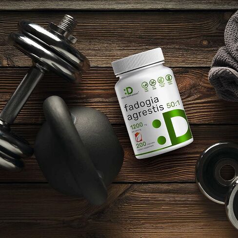 ملحق الصفقة مستخلص فادوجيا أجريستيس 600 ملغ | 1200 مجم لكل جرعة، 200 كبسولة - تم اختبارها بواسطة طرف ثالث - مستخلص من الجذور بنسبة 50:1، نباتي، عالي النقاء ومتوفر بيولوجيًا، خالي من الغلوتين، غير معدل وراثيًا in Kuwait