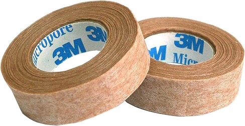 3M Micropore Paper Tape - 1/2" x 10 yds Tan - - Box of 24 in Saudi Arabia