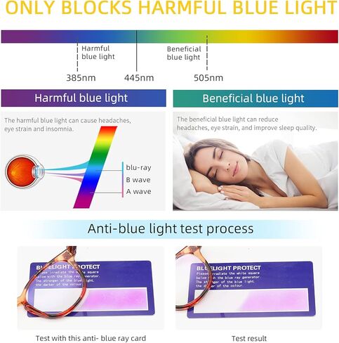 IVNUOYI 6 Pack Reading Glasses Blue Light Blocking with Comfort Spring Hinge,Computer Readers for Men Women,Anti Glare/UV Ray Eyeglasses 0.75 in Kuwait
