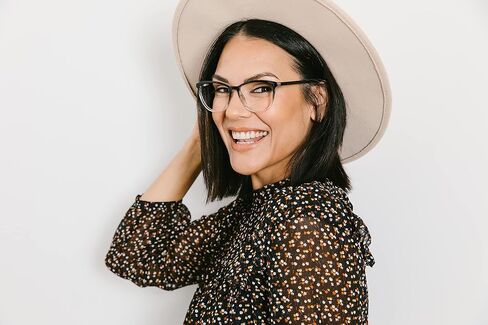 نظارات قراءة Peepers من PeeperSpecs للنساء من Wren Cat-Eye Blue تحجب الضوء in Kuwait