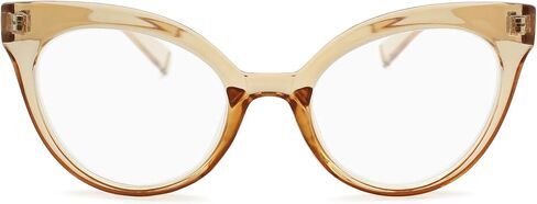 Black Oversized Cat Eye Reading Glasses for Women to Look Stylish, Fashionable with High Vision - Comfortable for All Face Shape Womens Reading Glasses - Solid & Sturdy Readers - Reading Glasses 1.0 in Saudi Arabia
