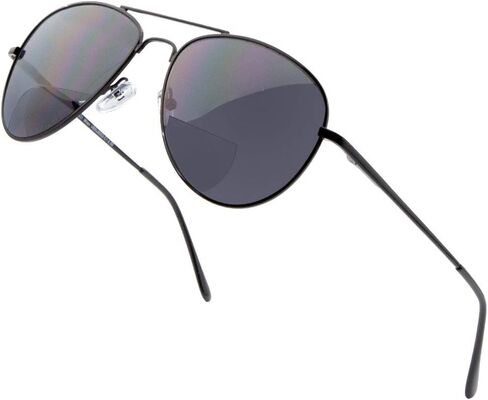 نظارات شمسية ثنائية البؤرة من VITENZI للرجال والنساء نظارات Aviator للقراءة ملونة مع قارئات - ميلانو in Kuwait