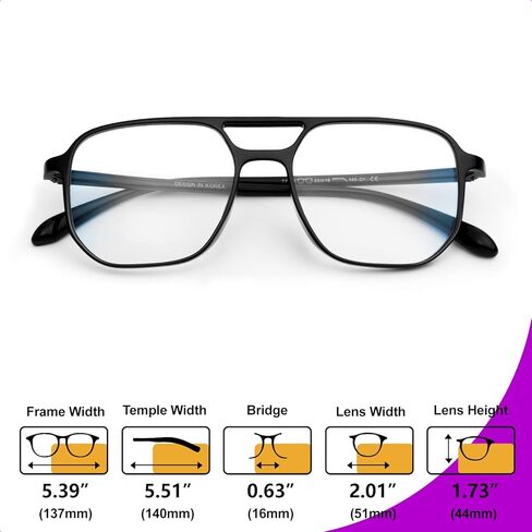 فيزون نظارات TR90 خفيفة الوزن لحجب الضوء الازرق متعددة الالوان للنساء والرجال من ماريون in Kuwait