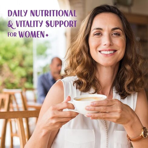 Bluebonnet Nutrition Ladies’ ONE 40+ Whole Food-Bed Multiple, Women Multivitamin for Women 40+, Soy-Free, Non-GMO, Gluten Free, 30 Vegetable Capsules, 30 Servings in Saudi Arabia