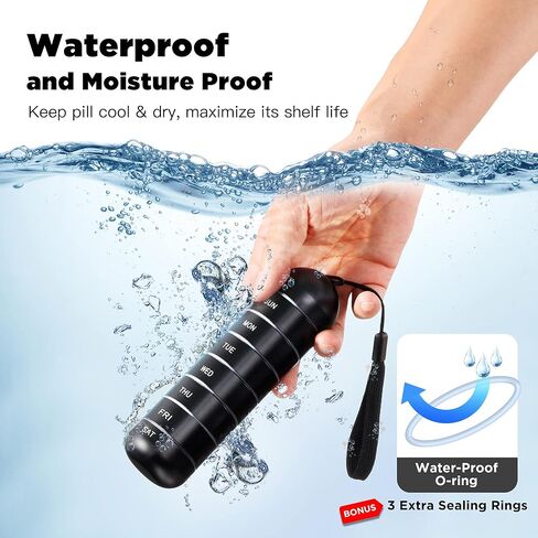 Zannaki Metal Travel Pill Organizer Sealing Rings,Pack of 10 in Kuwait