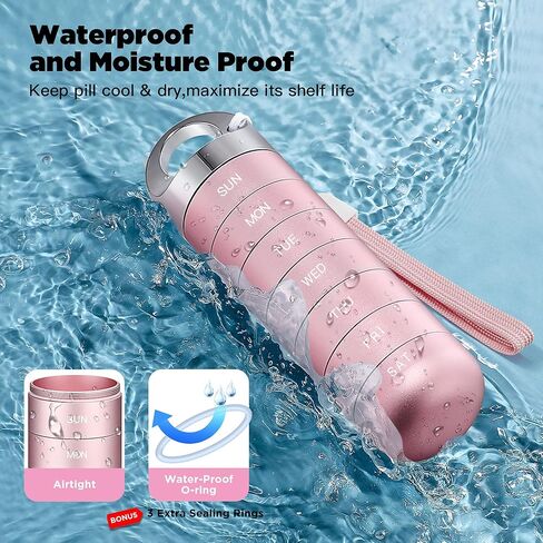 Zannaki Metal Travel Pill Organizer Sealing Rings,Pack of 10 in Kuwait