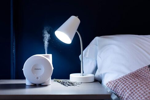 ماكينة رائحة النوم النقية من مارباك للمنزل، موزع روائح الزيوت العطرية التي تركز على النوم مع 3 إعدادات مؤقت وتخزين مدمج، 6.5 × 8 × 3.75 بوصة in Kuwait