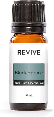 Black Spruce Essential Oil by Revive Essential Oils - 100% Pure Therapeutic Grade, for Diffuser, Humidifier, Massage, Aromatherapy, Skin & Hair Care in Saudi Arabia