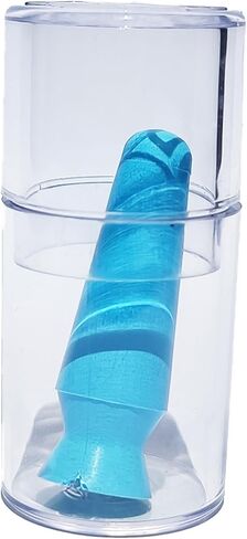 Menicon Unique pH Multi-Purpose Saline Solution Travel Pack 2.5 Oz and DMV Scleral Cup Large Contact Lens Handler - Remover, Inserter - Bundle of 2 Items in Kuwait