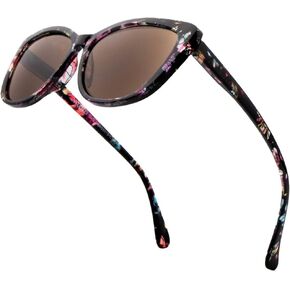 VITENZI Full Reader Sunglasses for Women Tinted Reading Sun Glasses with Built In Full Readers, Gela in Saudi Arabia