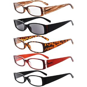Eyekepper 5 أزواج نظارات قراءة للنساء نظارات قراءة تتضمن قارئ +1.25 نظارات قراءة in Kuwait