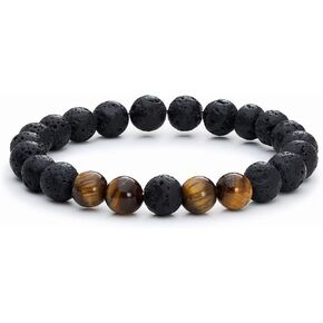 Vitality Extracts Courage - Essential Oil Diffuser Bracelet Aromatherapy, Meditation, Crystals and Healing Stones, Understanding, Strength, Clarity in Kuwait