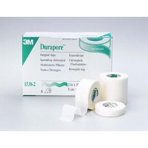 3M Durapore Silk Tape - 2" X 10 Yds Single ROLL in Saudi Arabia
