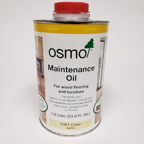 Osmo Maintenance Oil Clear, 3081 Satin - 1 Liter