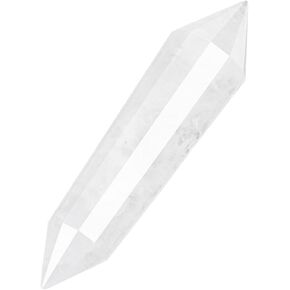 CrystalTears واضح الكوارتز الكريستال نقطة العصا بلورات الشفاء الطبيعية برج الأحجار الكريمة الأوجه الصخور الكوارتز الكريستال شريط المنشور لريكي شفاء التأمل تخفيف القلق الكريستال هدية العلاج ديكور in Kuwait