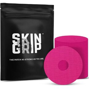 رقع لاصقة عالمية من سكين جريب لمضخات CGM والأنسولين (20 عبوة)، فتحة 0.8 بوصة، مقاومة للماء والعرق لمدة 10-14 يومًا، شريط لاصق مقطوع مسبقًا، حماية مستمرة لمراقبة الجلوكوز، أسمر ضارب للصفرة in Kuwait