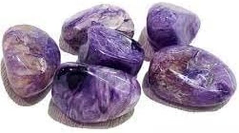 Pachamama Essentials Charoite Tumbled - Healing Stone - Crystal Healing 1 pc (10-20mm) in Saudi Arabia