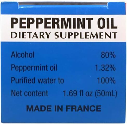 Ricqles Peppermint Oil Dietary Supplement (Supports Healthy Digestion, Intestinal Comfort) (1.69 fl. oz) (3 Bottles) in Saudi Arabia