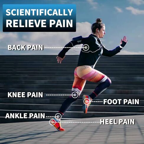 بي سي اس سول نعل داخلي مريح لدعم قوس القدم، حشوة حذاء تقويمي داعمة للقدم مع بطانة لالتهاب اللفافة الاخمصية والم الكعب والكب والقدم المسطحة وتخفيف الام القدم 25 سم in Kuwait