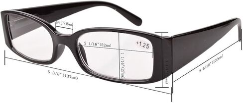 Eyekepper 5 أزواج نظارات قراءة للنساء نظارات قراءة تتضمن قارئ +1.25 نظارات قراءة in Kuwait