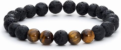 Vitality Extracts Courage - Essential Oil Diffuser Bracelet Aromatherapy, Meditation, Crystals and Healing Stones, Understanding, Strength, Clarity in Kuwait