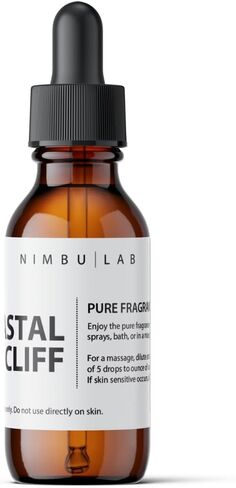 عطر كوستال كليف - زيت ناشر، زيت عطري للفنادق، حمضيات، مسحوق، خشب الصندل، المسك الداكن، أفضل مزيج من الزيوت العطرية للناشرين، زيت عطري (.5 أونصة/14.8 مل) - شموع إيزابيل in Kuwait