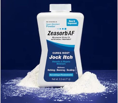 Zeasorb Super Absorbent Antifungal Treatment Powder for Jock Itch 2.5 oz in Kuwait