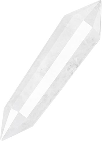 CrystalTears واضح الكوارتز الكريستال نقطة العصا بلورات الشفاء الطبيعية برج الأحجار الكريمة الأوجه الصخور الكوارتز الكريستال شريط المنشور لريكي شفاء التأمل تخفيف القلق الكريستال هدية العلاج ديكور in Kuwait