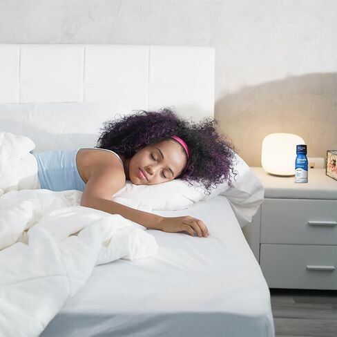 مشروب مكمل للمساعدة على النوم من دريم ووتر؛ الميلاتونين 5 ملغ، غابا، 5-بالمشاركة؛ خالٍ من السكر، نكهات طبيعية، بدون ألوان مضافة، 2.5 أونصة من لقطات النوم السائلة، رحيق الليل، 12 قطعة in Kuwait