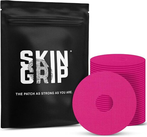 رقع لاصقة عالمية من سكين جريب لمضخات CGM والأنسولين (20 عبوة)، فتحة 0.8 بوصة، مقاومة للماء والعرق لمدة 10-14 يومًا، شريط لاصق مقطوع مسبقًا، حماية مستمرة لمراقبة الجلوكوز، أسمر ضارب للصفرة in Kuwait