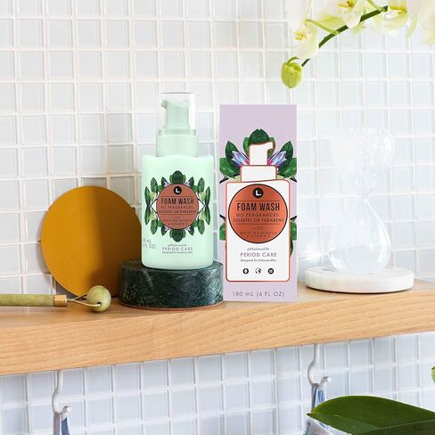 L. Fragrance Free Daily Care Foaming Wash, pH Balanced, Free from Fragrances, Sulfates or Parabens, 6 fl oz in Kuwait