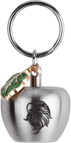 علبة مفاتيح من التيتانيوم، القطر الداخلي 1.5 سم، حامل سلسلة مفاتيح لأدفيل ونيترو خفيفة الوزن للغاية حبوب منع الحمل EDC مع تنين مقاوم للماء 9.0 م in Kuwait